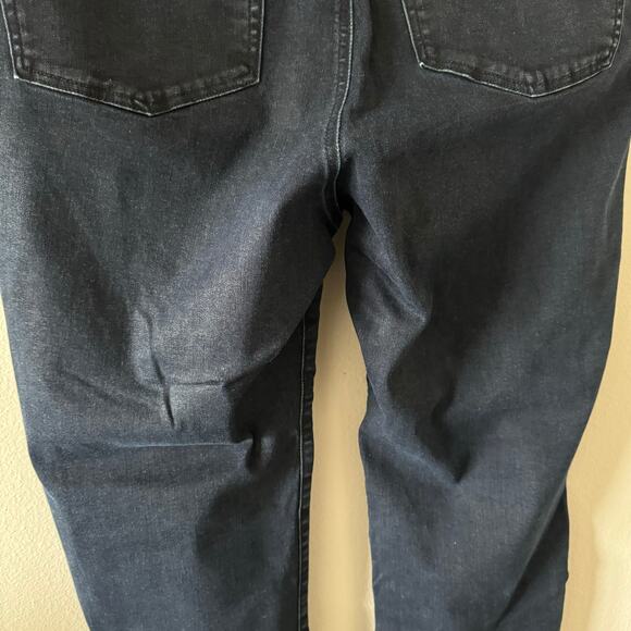 Lane Bryant High Rise Straight Jeans Womens Dark Wash Size 22S - Picture 10 of 10